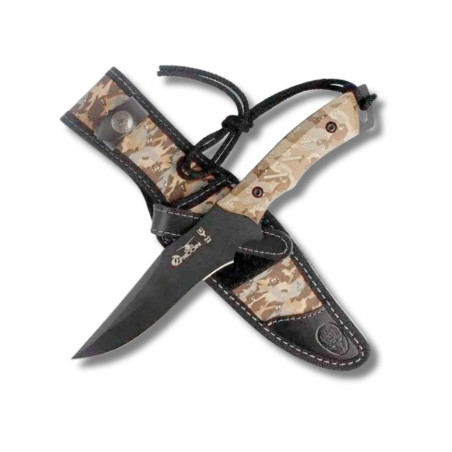 CUCHILLO ENTERIZO TACTICO "TYPHOON-DES.N" MUELA A
