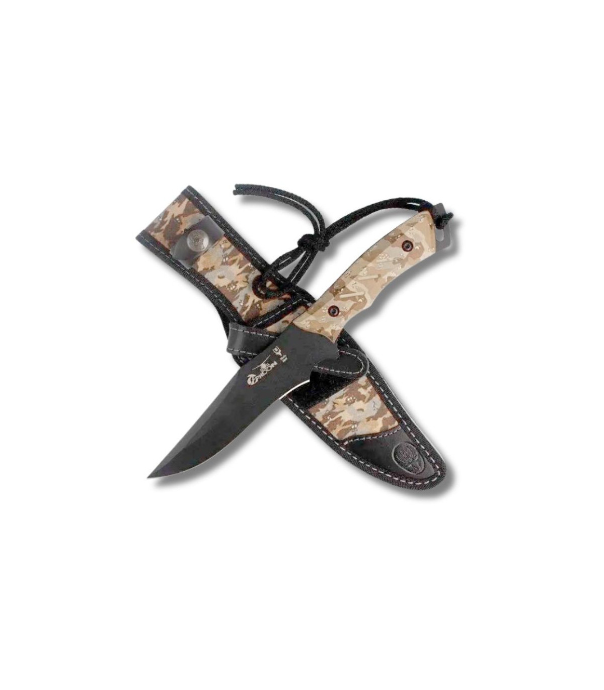 CUCHILLO ENTERIZO TACTICO "TYPHOON-DES.N" MUELA A