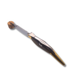NAVAJA ARTESANA ESPADA TORO R.BUSTOS 22 B