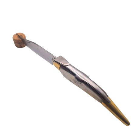NAVAJA ARTESANA ESPADA TORO R.BUSTOS 21 B
