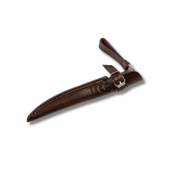 FUNDA DE CUERO MARRON "F/15" MUELA por 19,35 €