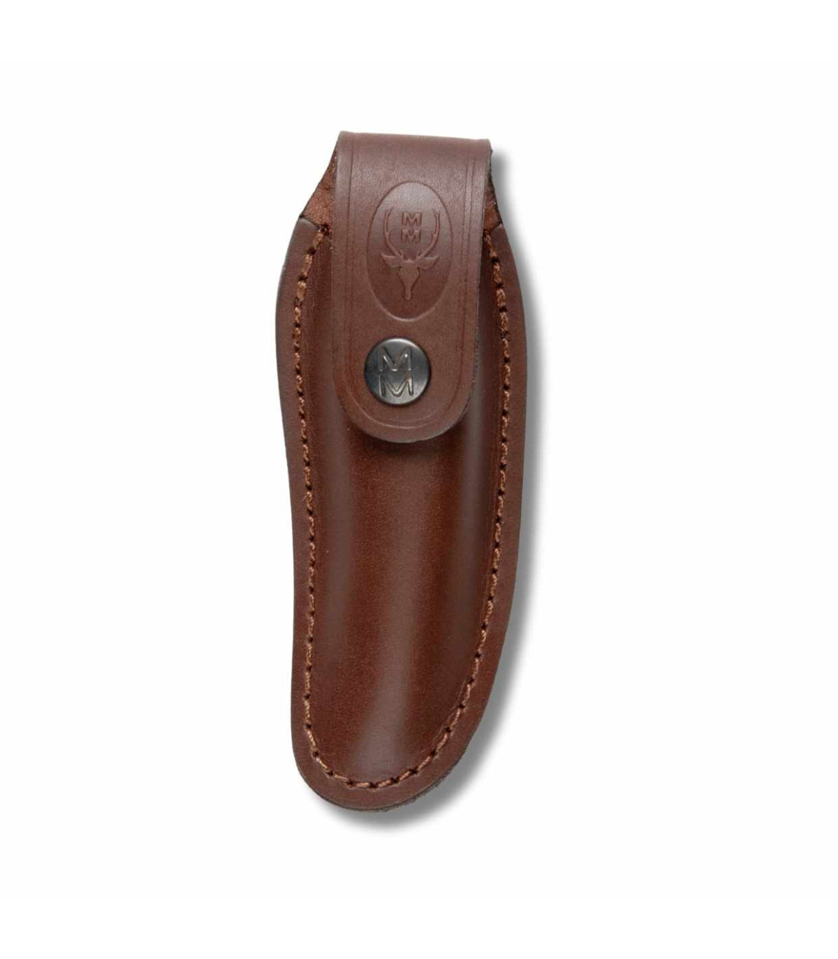 FUNDA VAQUETILLA DE CUERO MARRON "F/PQ" MUELA