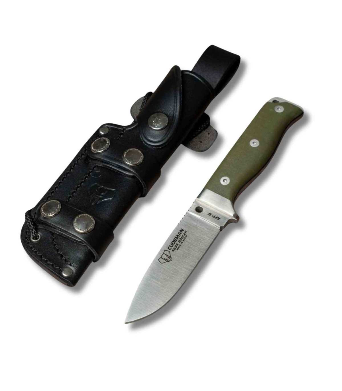 CUCHILLO DE SUPERVIVENCIA MT-5 G10 VERDE CUDEMAN