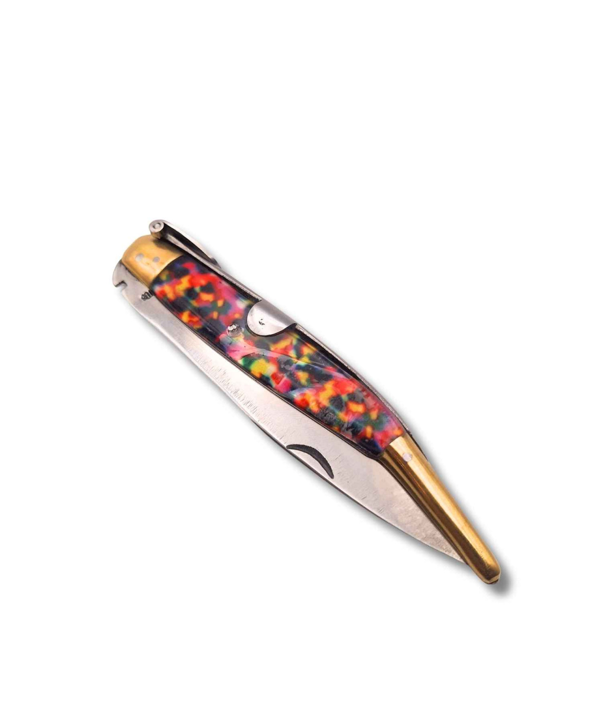 NAVAJA ARTESANA ESPADA IMPRESION DE PISTO R.BUSTOS 2 C