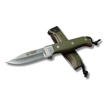 NAVAJA DE SUPERVIVENCIA "MT-4 G10 VERDE" CUDEMAN 384GVF
