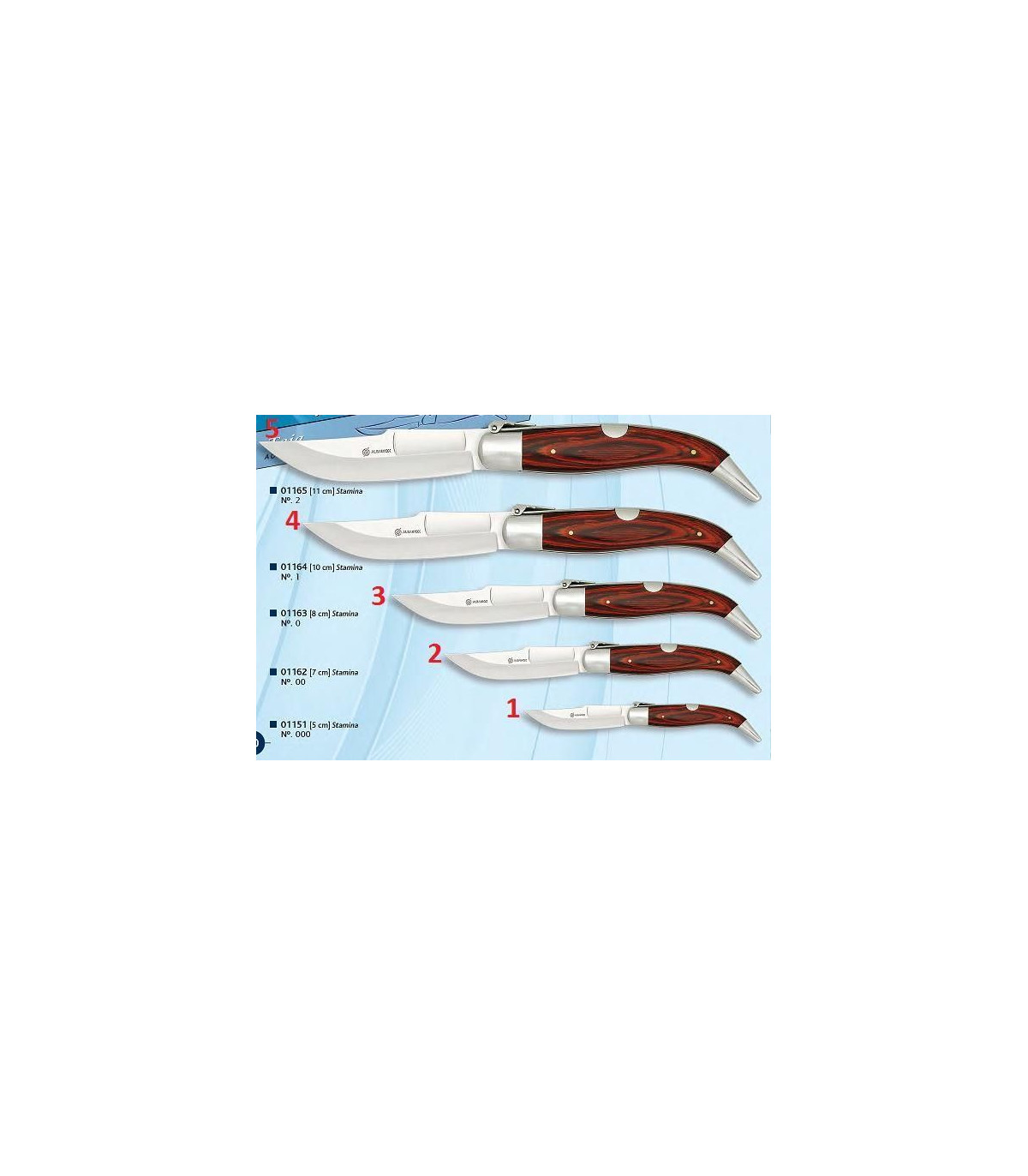 Navaja teja Madera MARTINEZ ALBAINOX por 8,80 €