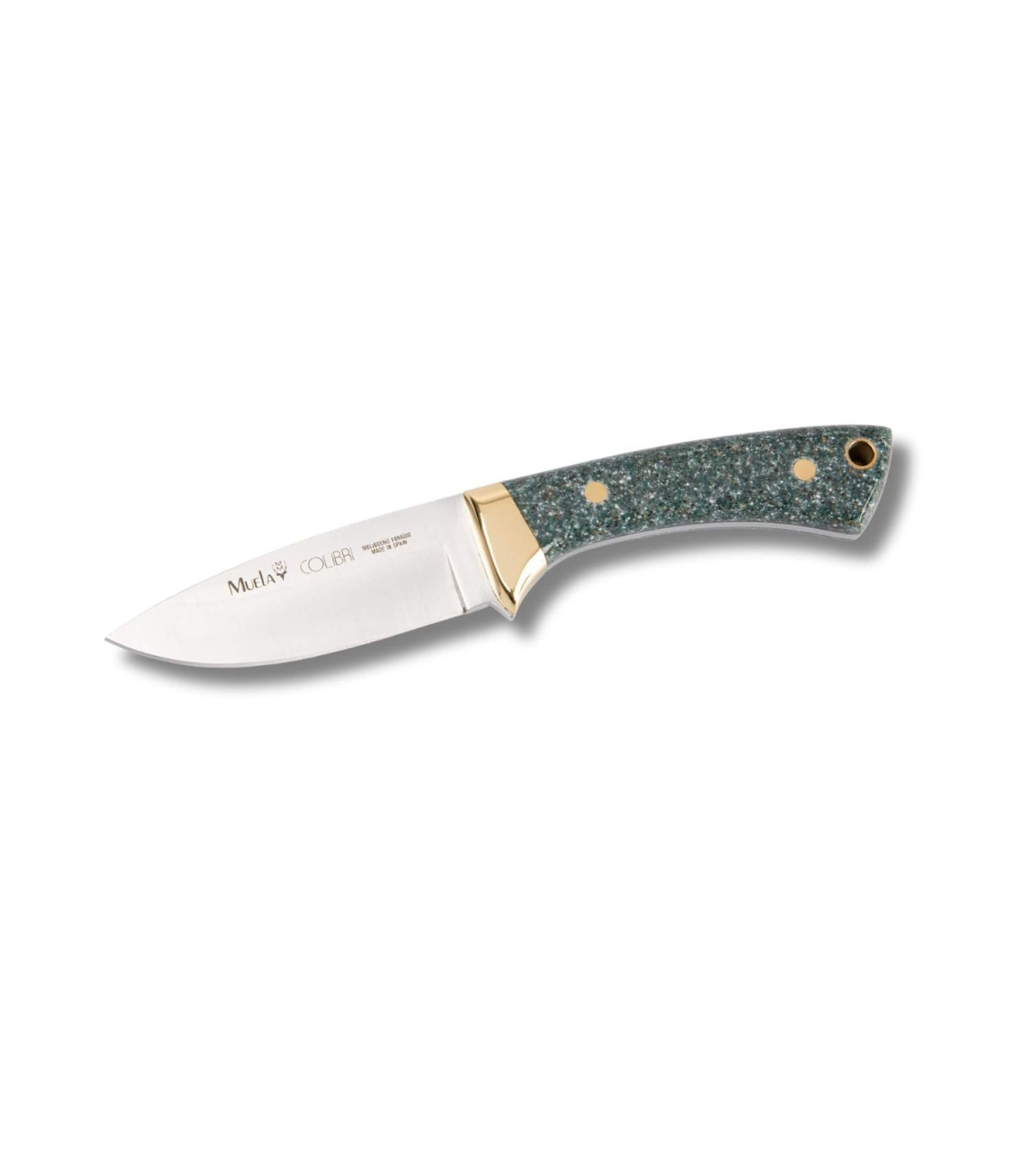 CUCHILLO ENTERIZO DESOLLADOR "COLIBRI-7G" MUELA