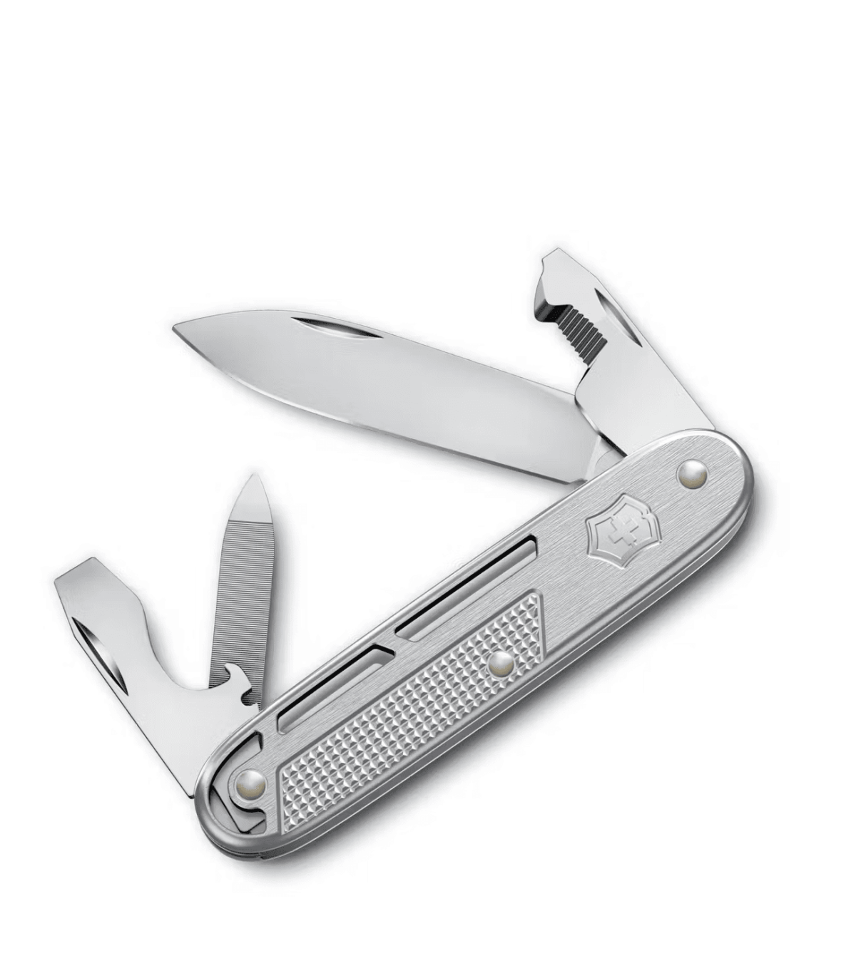 Navaja multiusos "SYNERGY ALOX PLATA" VICTORINOX 0.8216.26