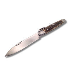 NAVAJA ARTESANA MACHETE LUJO CIERVO R.BUSTOS 1