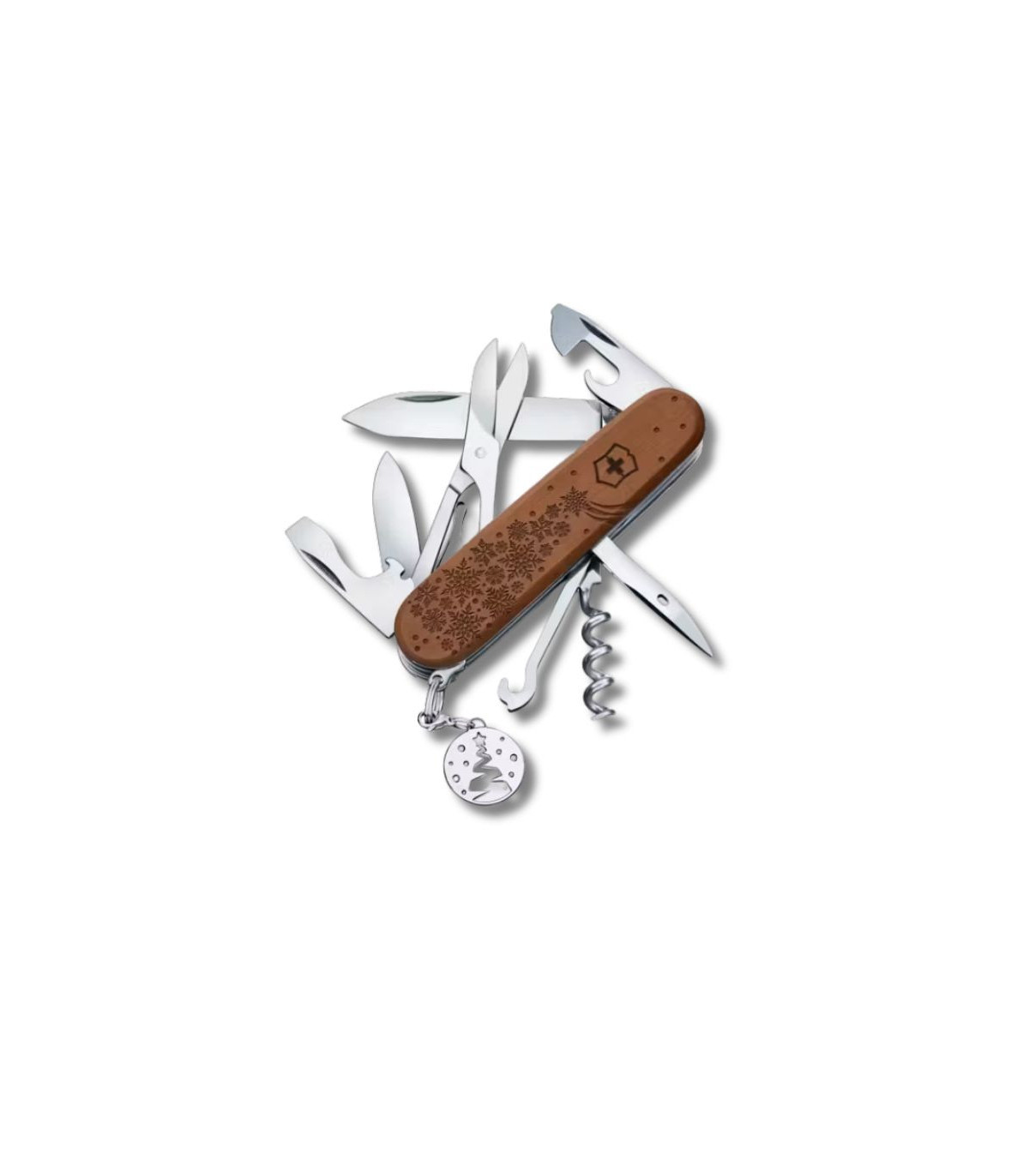 Navaja multiusos " Climber Wood Winter Magic edicion limitada 2025" VICTORINOX 1.3701.63E1