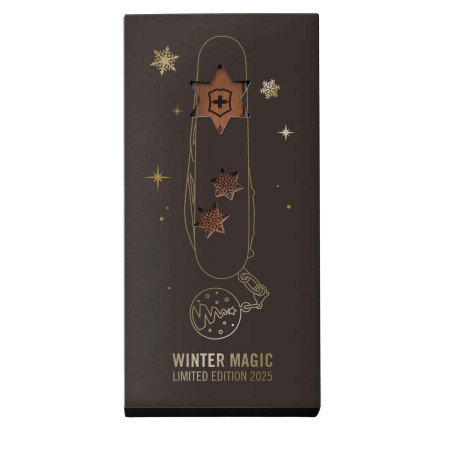 Navaja multiusos " Climber Wood Winter Magic edicion limitada 2025" VICTORINOX 1.3701.63E1 B