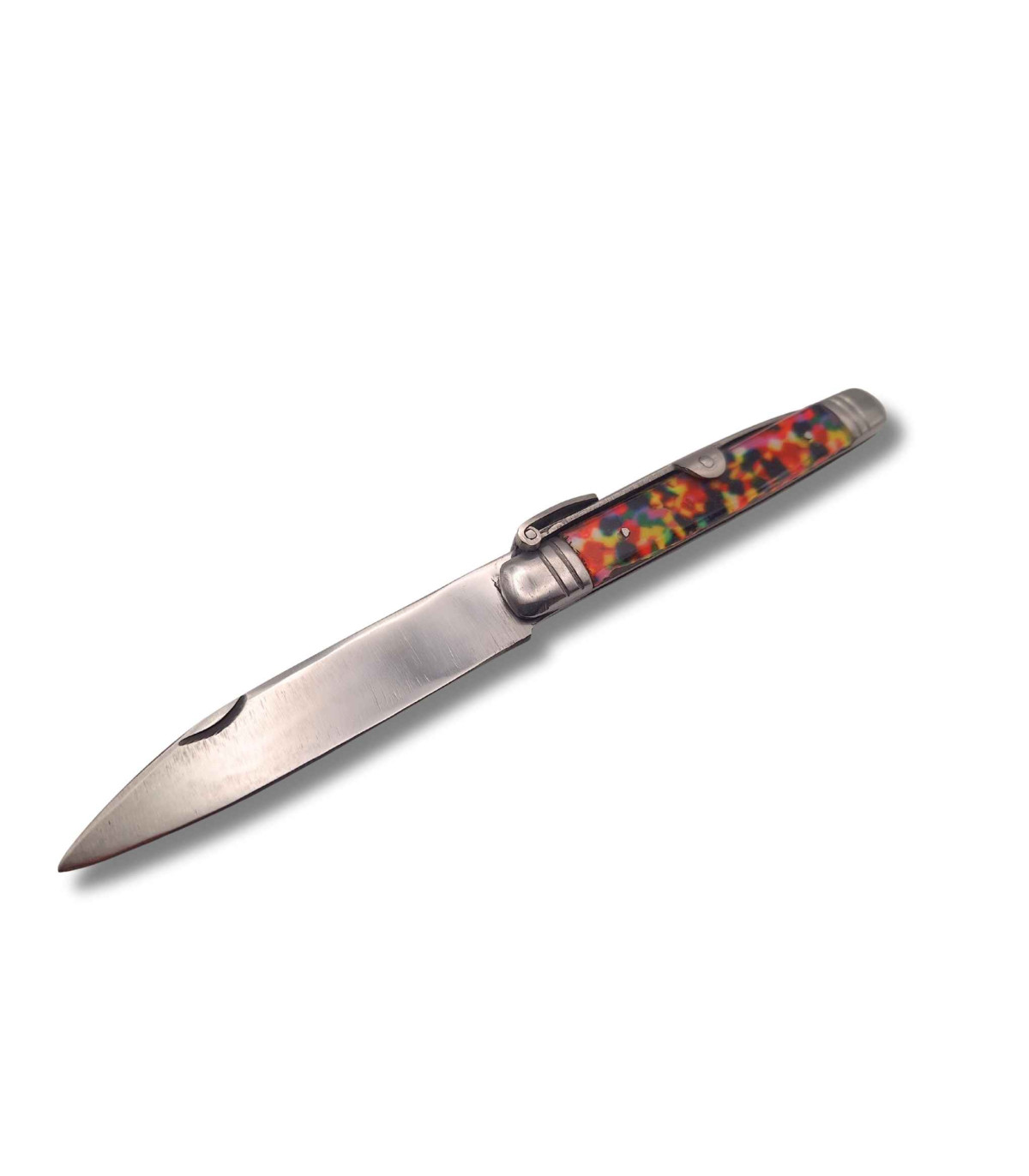 NAVAJA ARTESANA MACHETE IMPRESION DE PISTO R.BUSTOS 1