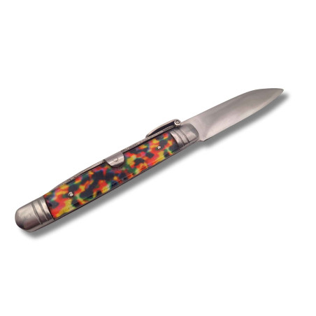 NAVAJA ARTESANA MACHETE IMPRESION DE PISTO R.BUSTOS 1 A