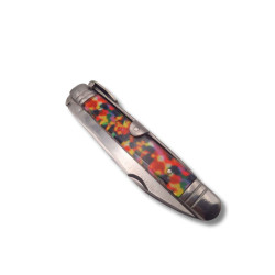 NAVAJA ARTESANA MACHETE IMPRESION DE PISTO R.BUSTOS 1 C