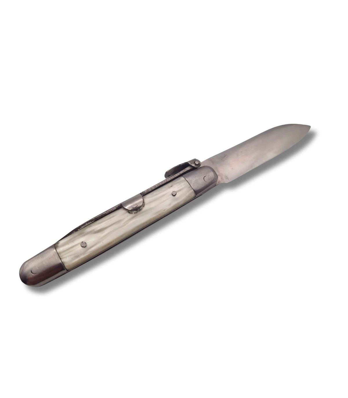 NAVAJA ARTESANA MACHETE NACARINA BLANCA R.BUSTOS 1 A
