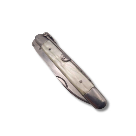 NAVAJA ARTESANA MACHETE NACARINA BLANCA R.BUSTOS 1 C