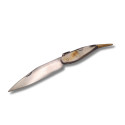 NAVAJA ARTESANA ESPADA TORO R.BUSTOS 25