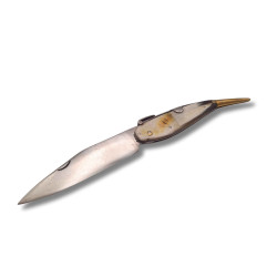 NAVAJA ARTESANA ESPADA TORO R.BUSTOS 25