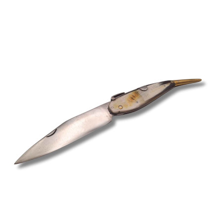 NAVAJA ARTESANA ESPADA TORO R.BUSTOS 25