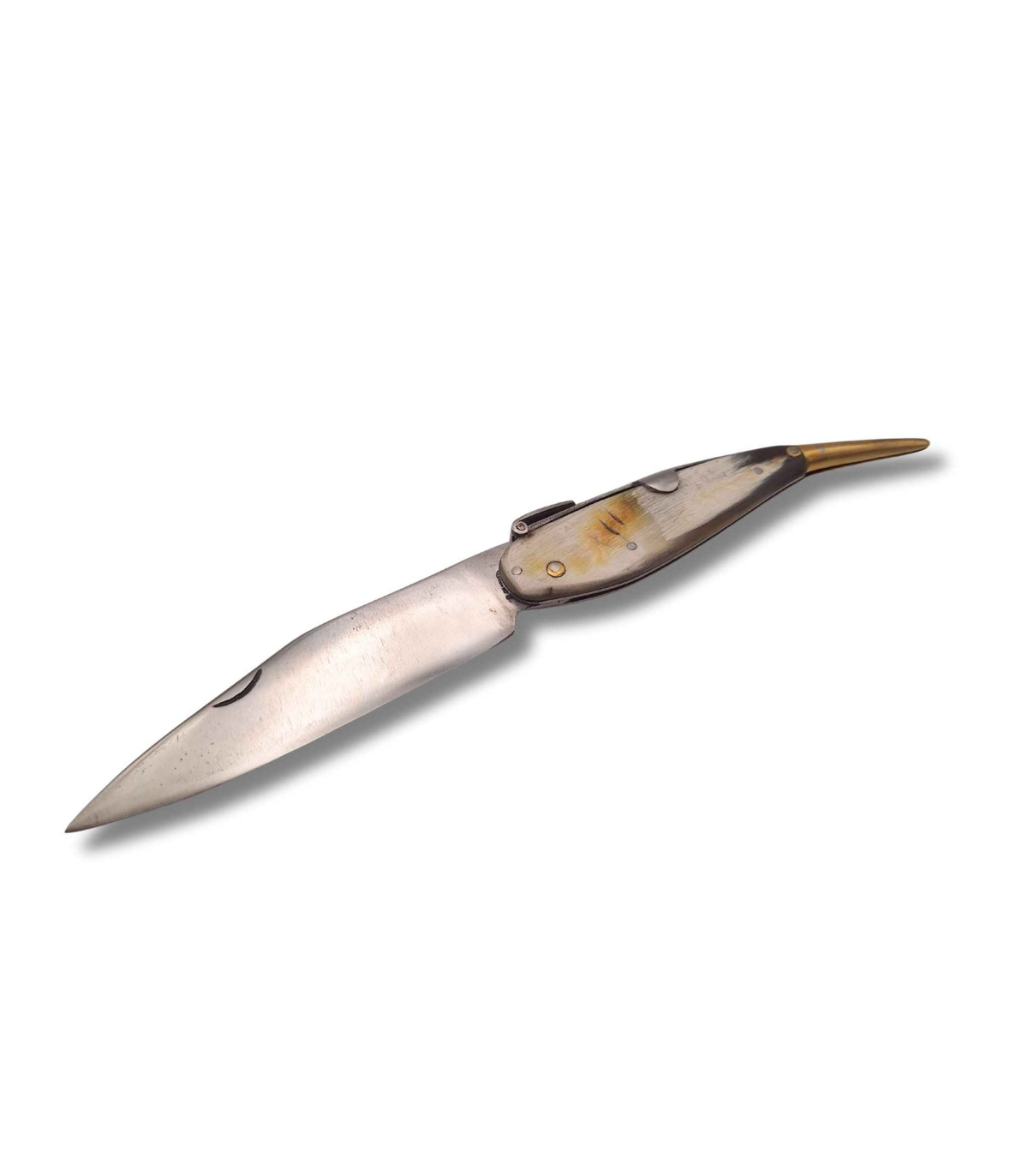 NAVAJA ARTESANA ESPADA TORO R.BUSTOS 25