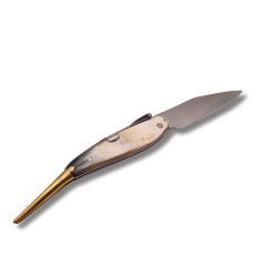 NAVAJA ARTESANA ESPADA TORO R.BUSTOS 25 A