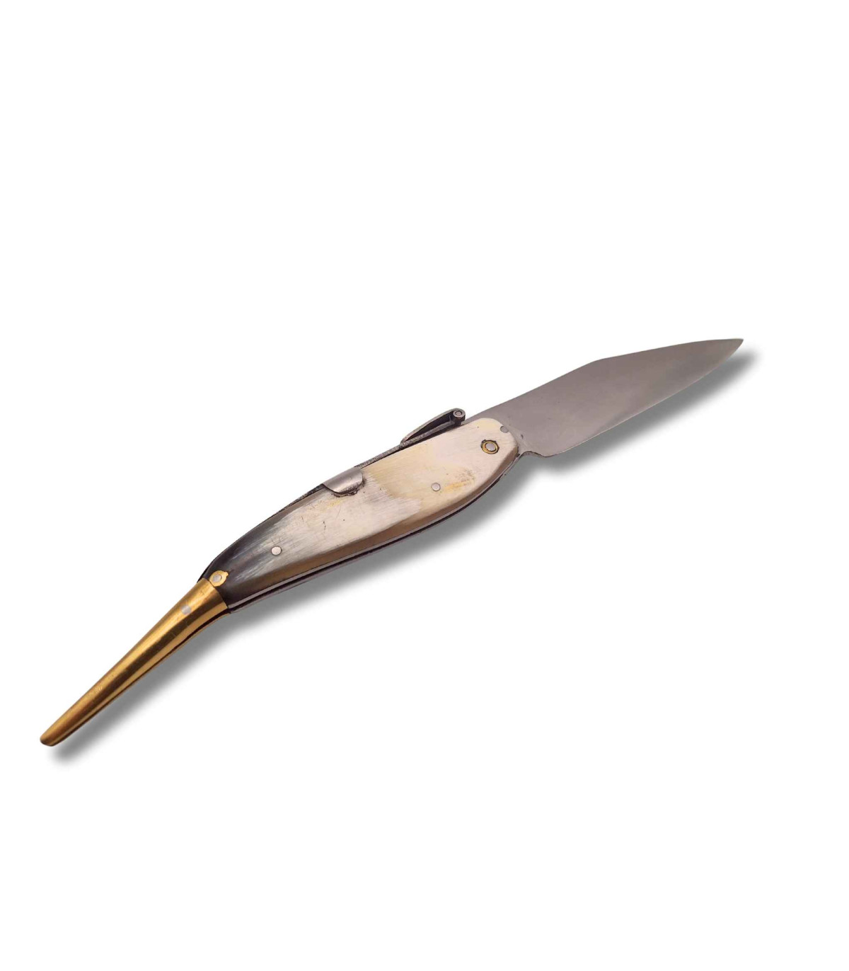 NAVAJA ARTESANA ESPADA TORO R.BUSTOS 25 A