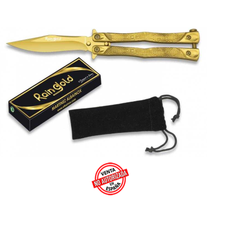 Navaja ABANICO "RAINGOLD" MARTINEZ ALBAINOX 02150 por 19,50 €