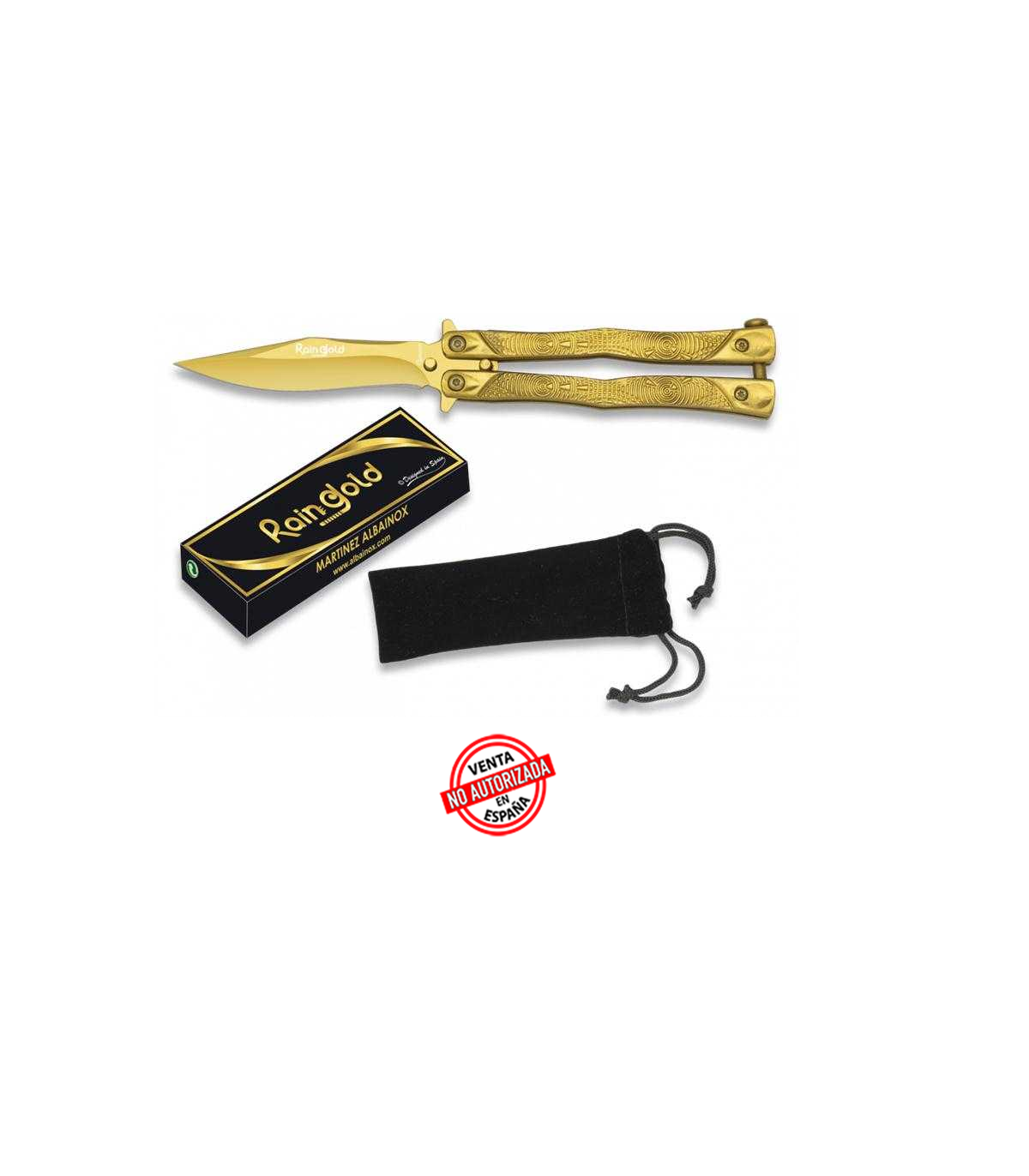 Navaja ABANICO "RAINGOLD" MARTINEZ ALBAINOX 02150 por 19,50 €