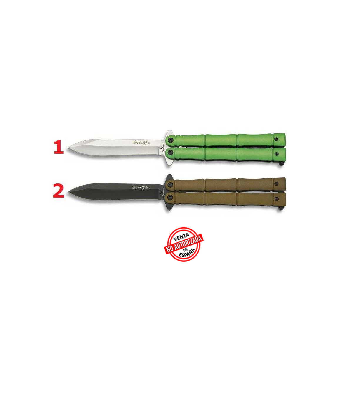 Navaja ABANICO "BALISONG" MARTINEZ ALBAINOX 36227 por 12,90 €