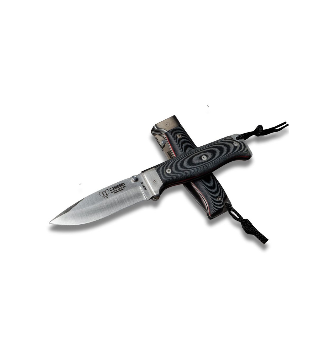 NAVAJA DE AVENTURA "MT-6 MICARTA GRIS" CUDEMAN