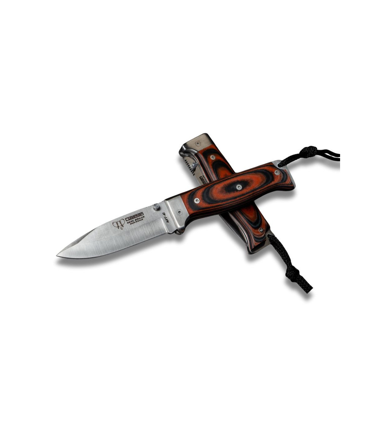 NAVAJA DE AVENTURA "MT-6 MICARTA ROJIZA" CUDEMAN