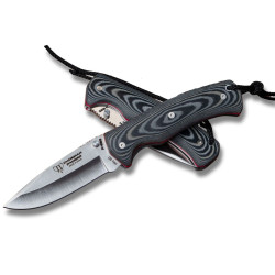 NAVAJA DE AVENTURA "RANGER MICARTA GRIS"  CUDEMAN 327M