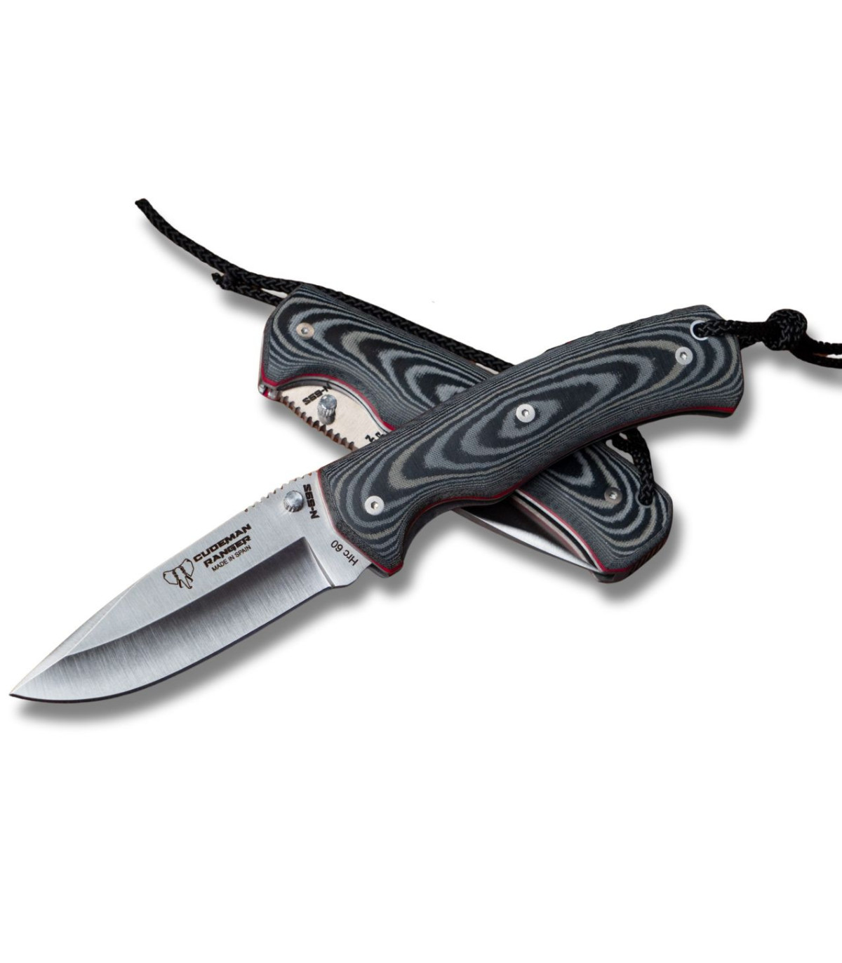 NAVAJA DE AVENTURA "RANGER MICARTA GRIS"  CUDEMAN 327M