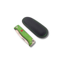 NAVAJA DE BOLSILLO" MT10 JUMA VERDE DECORADA" CUDEMAN 332JVD C