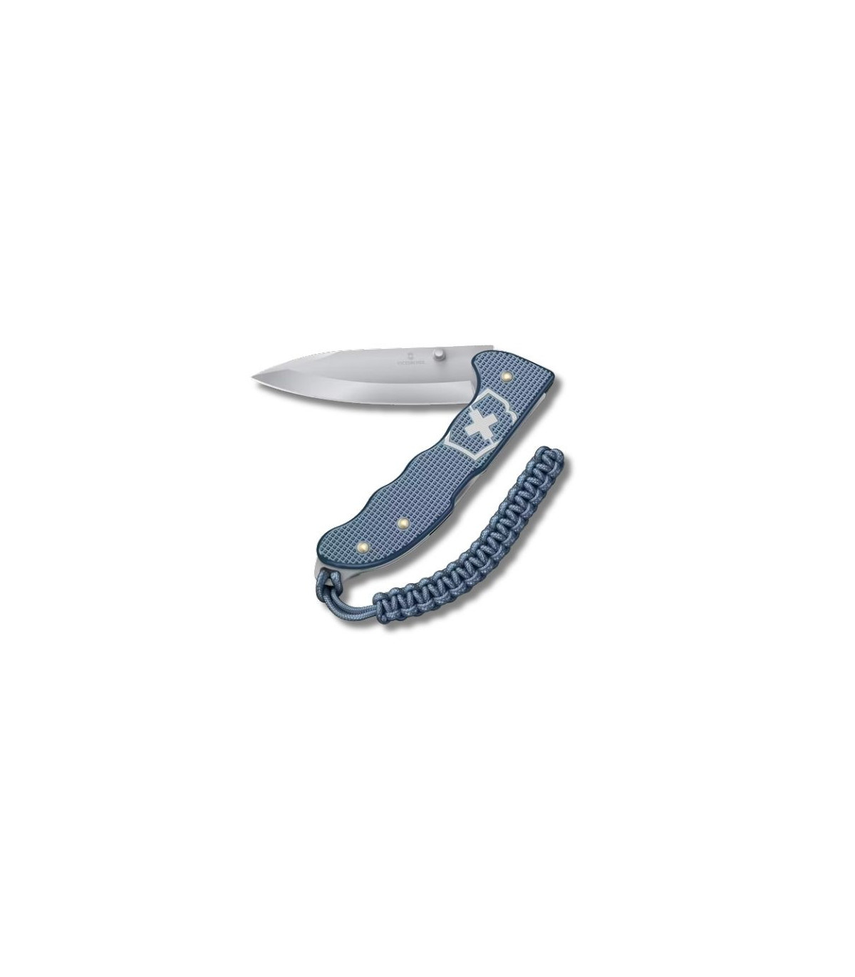 Navaja de AVENTURA "EVOQUE ALOX ESTRIADO A EDICCION LIMITADA 2025" VICTORINOX 0.9415.L26ZUL