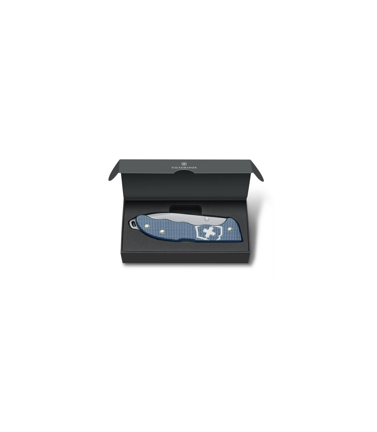 Navaja de AVENTURA "EVOQUE ALOX ESTRIADO A EDICCION LIMITADA 2025" VICTORINOX 0.9415.L26ZUL B
