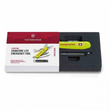 Navaja multiusos "SIGNATURE LED EMERGENCY TOOL" VICTORINOX 06226.E808 b
