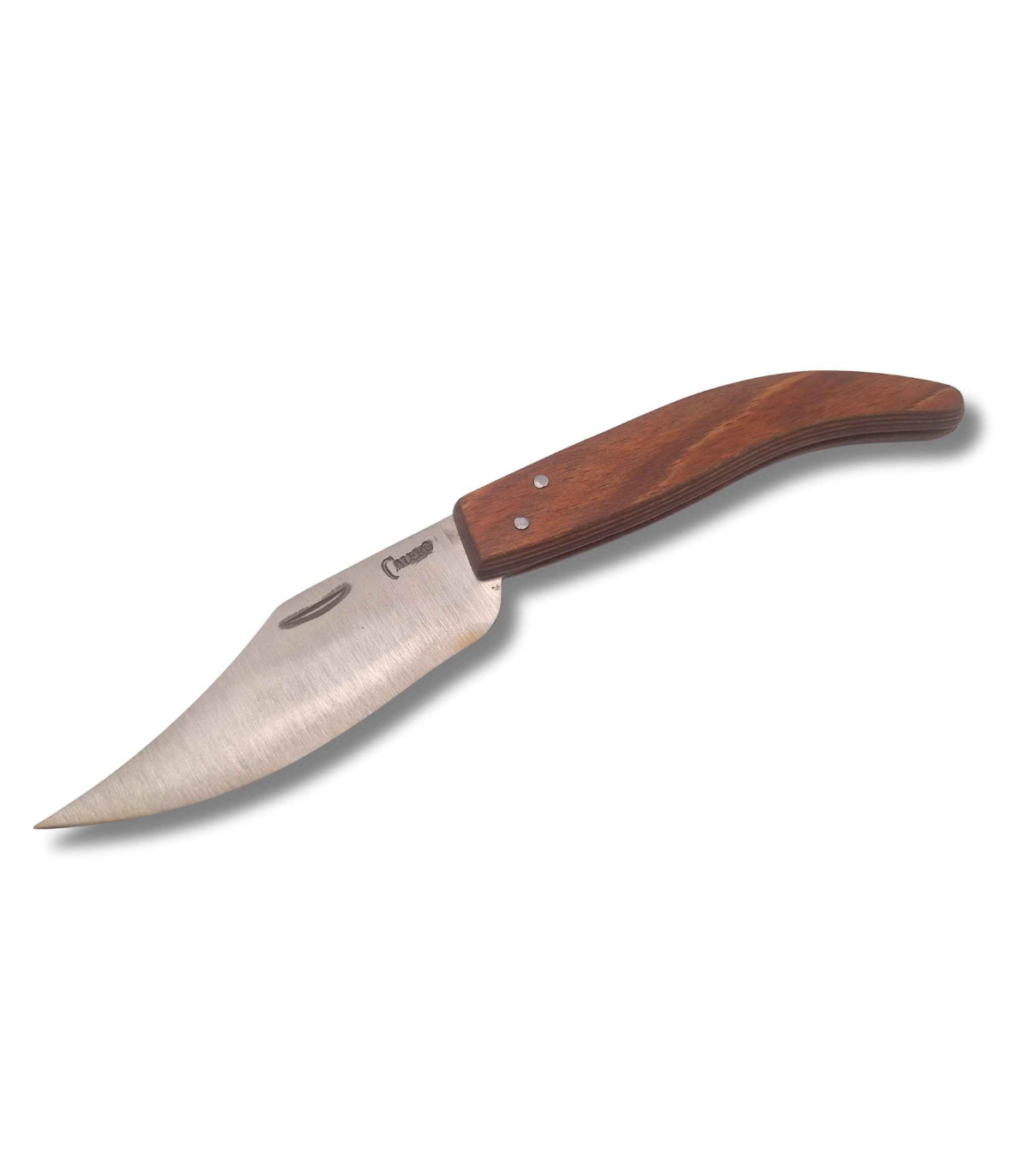 Navaja curva "MADERA PRENSADA" CALERO CMP-7