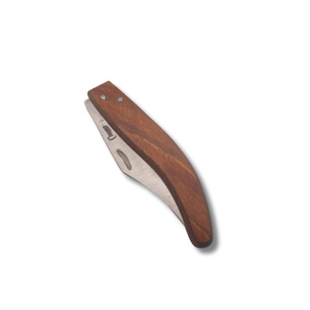 Navaja curva "MADERA PRENSADA" CALERO CMP-7 C