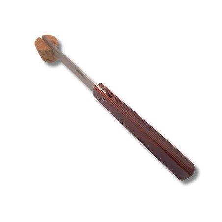 Navaja "TAPONERA MADERA PRENSADA CORAL" CALERO TPMP8 B
