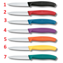 Cuchillo para verdura FILO LISO 8 cm "SWISS CLASSIC" VICTORINOX 6.7603