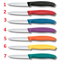 Cuchillo para verdura FILO LISO 8 cm "SWISS CLASSIC" VICTORINOX 6.7603