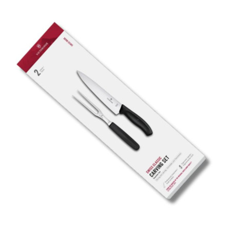 JUEGO DE TRINCHAR SWISS CLASSIC VICTORINOX 6.7133.2G