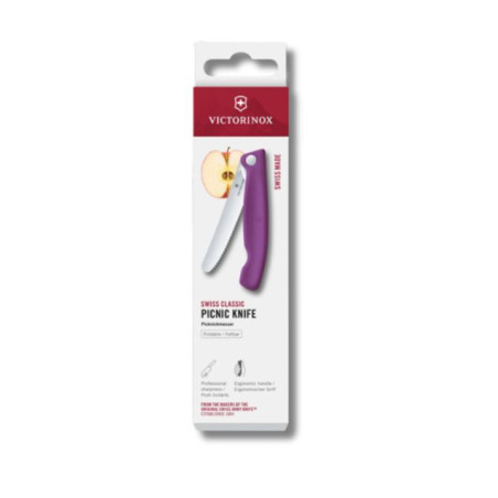 Cuchillo de MESA PLEGABLE SWISS CLASSIC VICTORINOX 6.7835.FC1 B