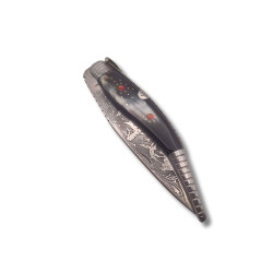 NAVAJA ARTESANA ESPADA "TORO LUJO" R.BUSTOS 1LU C