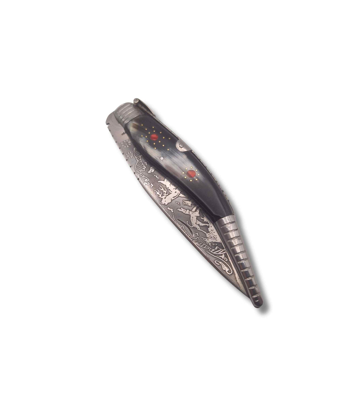 NAVAJA ARTESANA ESPADA "TORO LUJO" R.BUSTOS 1LU C