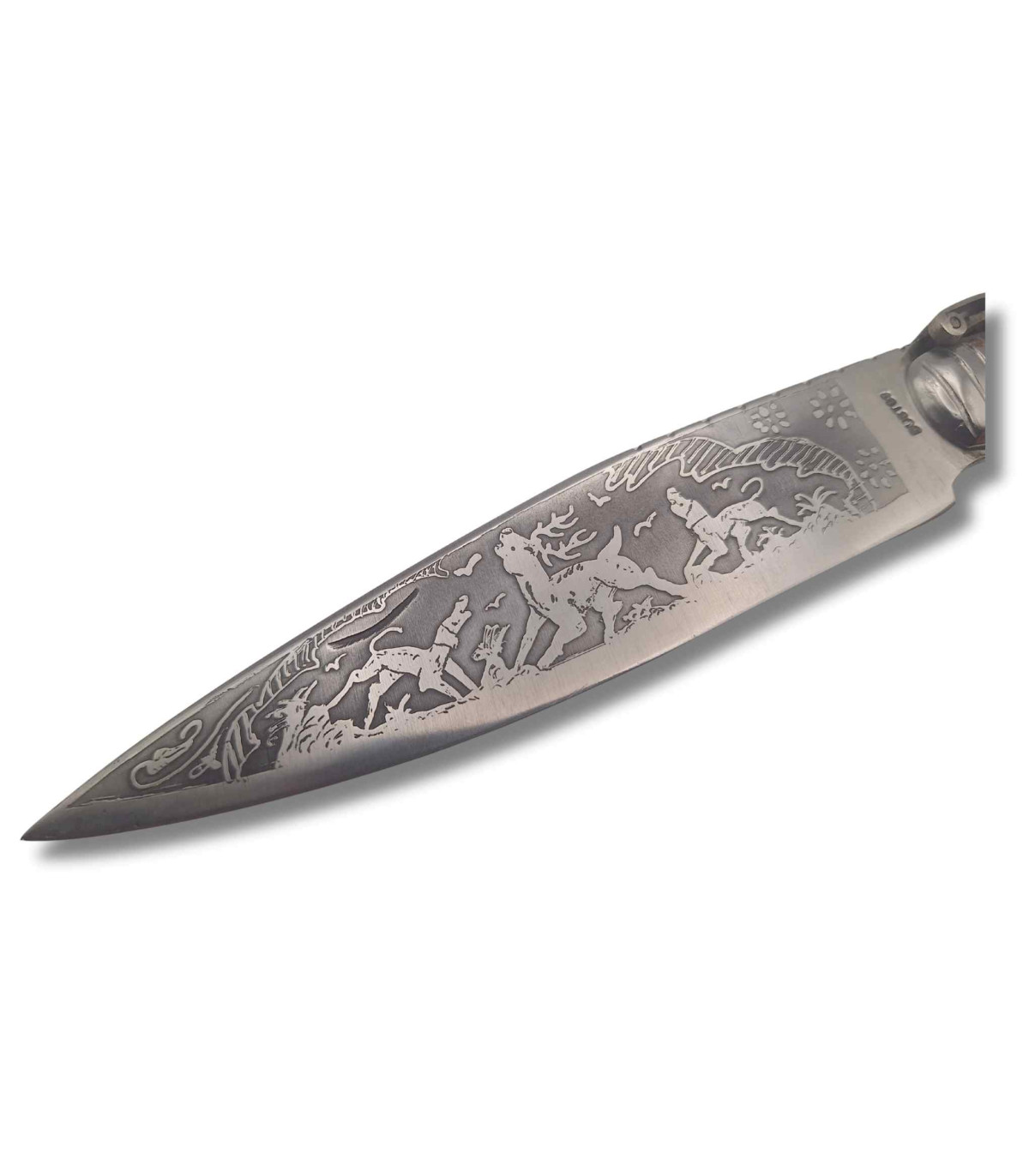NAVAJA ARTESANA ESPADA "TORO LUJO" R.BUSTOS 1LU D