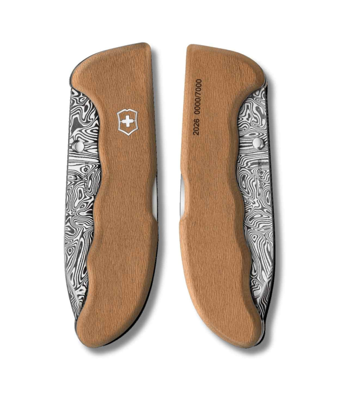 Navaja multiusos "EVOKE WOOD DAMAST EDICION LIMITADA 2026" VICTORINOX 0.9410.J26 A