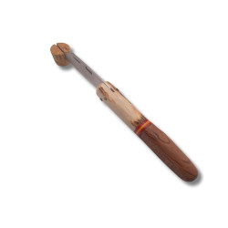 Navaja recta "MADERA CIERVO ESPAÑA" CALERO 1 B