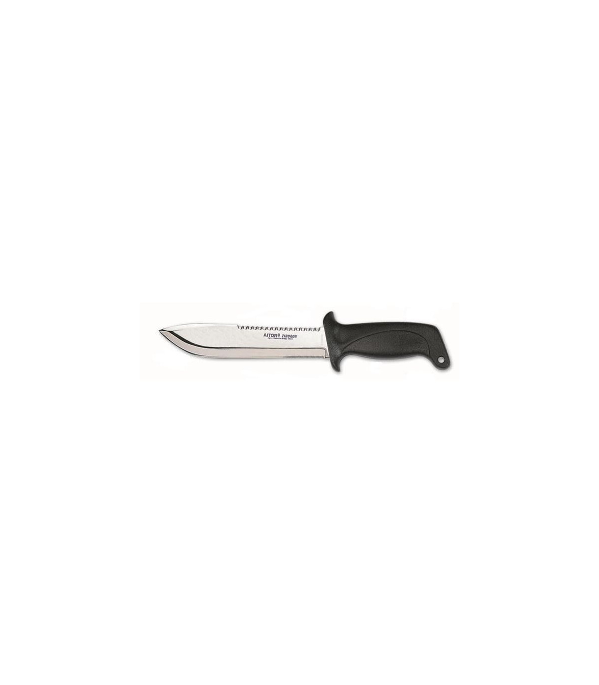 Cuchillo de submarinismo "TIBURON NEGRO" AITOR por 39,93 €